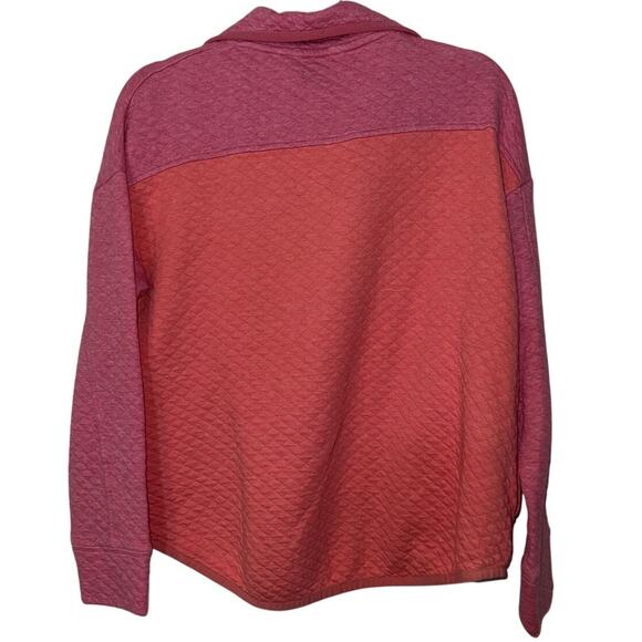 Vineyard Vines Shep Shirt Quarter Zip Pink Large EUC - Picture 3 of 11